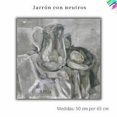 Jarrón con neutros