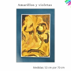 Amarillos y violetas