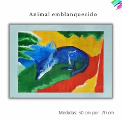 Animal emblanquecido