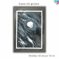 Luna en grises