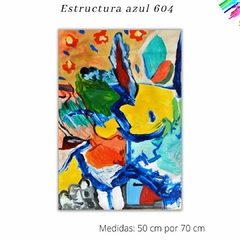 Estructura azul 604