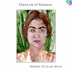 Clara en el Solanas