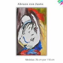 Abrazo con Justo