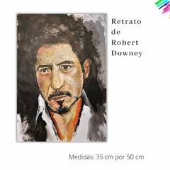 Retrato de Robert Downey