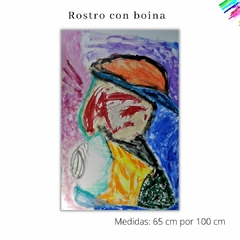 Rostro con boina