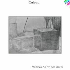 Dibujo de cubos