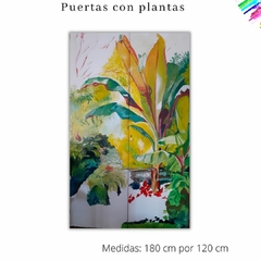 Puertas con plantas