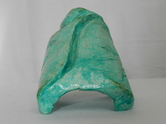 Escultura: "Fósil animal verde" - tienda online