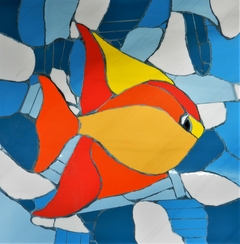 Pescadito en azulejos