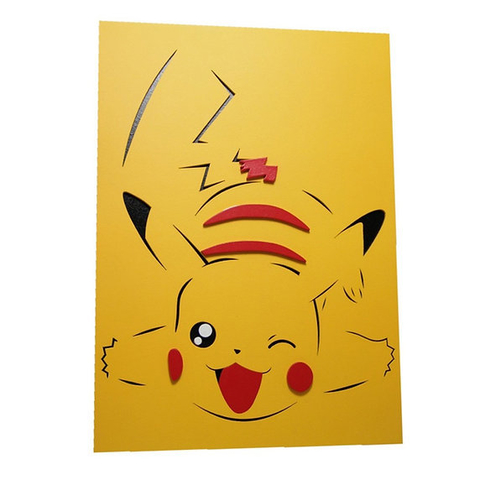 Capacho Desenho - Pikachu 