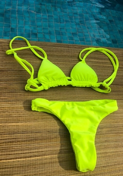 BIQUÍNI POLIANA AMARELO NEON - Yellow Bikini