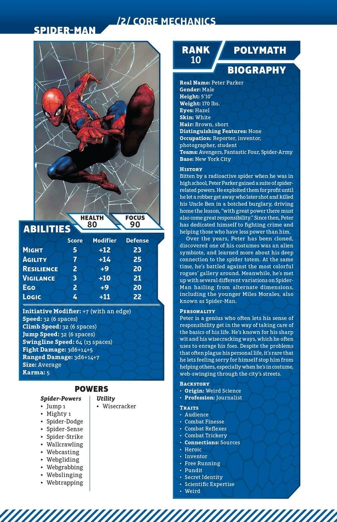  MARVEL MULTIVERSE ROLE-PLAYING GAME: PLAYTEST RULEBOOK