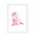 Kit 3 Quadros Decorativos Infantil Menina Bailarina Cute - comprar online