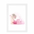 Kit 3 Quadros Decorativos Infantil Menina Bailarina Cute - BS QUADROS DECORATIVOS