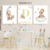 Kit 3 Quadros Decorativos Infantil Urso Tedy Nome personalizado 20x28 - comprar online