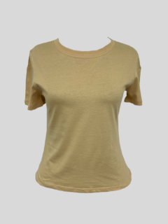Camiseta Feminina 100% algodão Lisa ecologica - loja online
