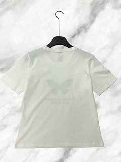 Blusa T-shirt Feminina 100% Algodão Borboleta - comprar online