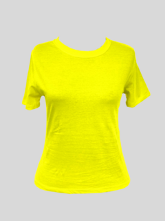 Camiseta Feminina 100% algodão Lisa ecologica na internet
