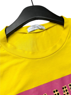 T-shirt Camiseta Manga bufante Gola Redonda - loja online