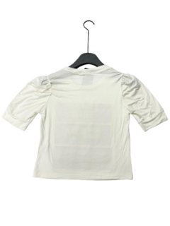 T-shirt Camiseta Manga bufante Gola Redonda - comprar online