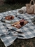 Mantel picnic gris - 150 x 150 - comprar online