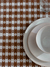 Mantel Impermeable simil cuero estampado cuadrille decorado - comprar online