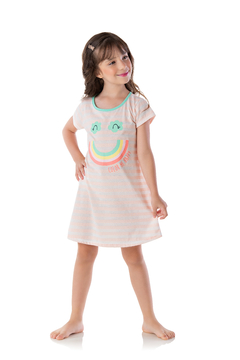 CAMISOLA CURTA COLOR ME HAPPY BYGUS MEIA MALHA