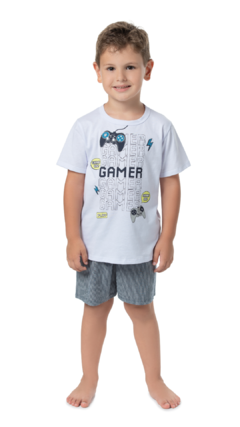 CJ CAMISETA M/M GAMER BERMUDA M/M FIO TINTO 1-2-3-4-6-8