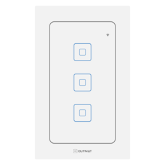 Interruptor Wi-Fi 4x2 - Branco 3 Botões - comprar online
