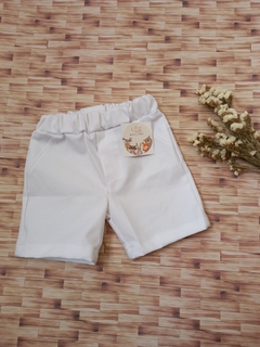 Short de gabardina