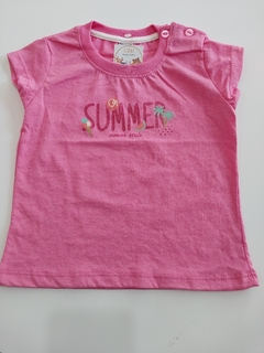 Remera Summer fucsia