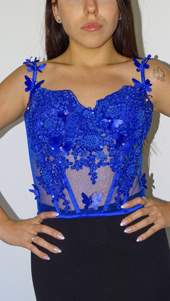 CORSET LIDIA AZUL