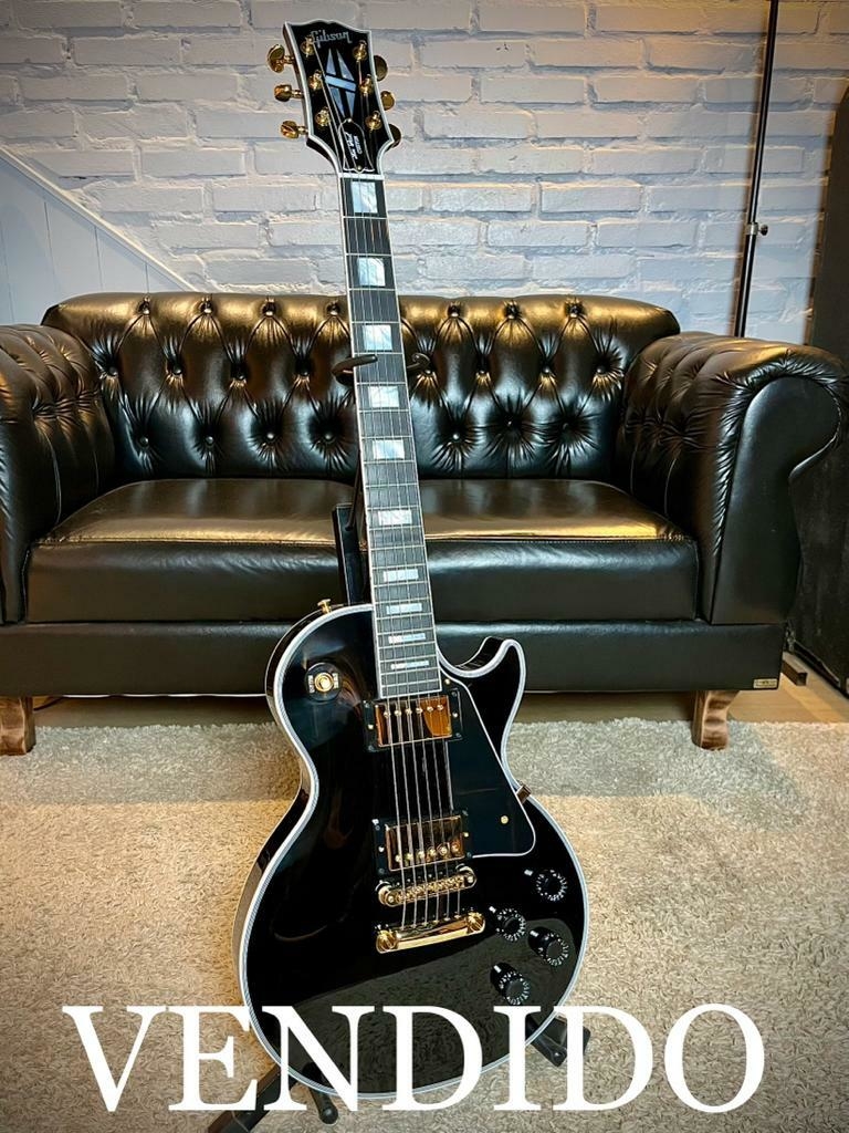 Gibson Custom Shop Les Paul Custom 2021 Ebony Nova 9152