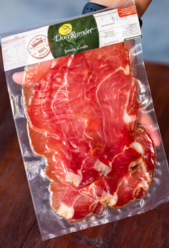 Jamon crudo feteado x 100 gr- Don Ramón, Oncativo