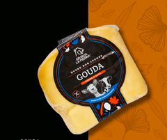 Gouda dos leches (cabra y vaca) 200 gr Agroecologico - Granja La Piedra