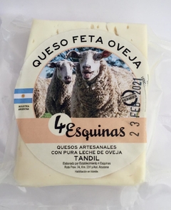 Feta de oveja 300 gr - Agroecologico - Cuatro Esquinas