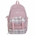 Mochila fashion com estampa xadrez - loja online