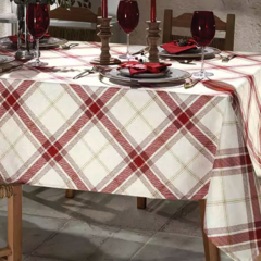 Toalha de Mesa Celebra 1.60x1.60 Estampado - Art & Capricho  | Cama, mesa, banho, cortinas, tapetes e decorações em geral!