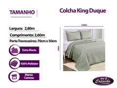 Colcha King 2.80x2.60 Duque na internet