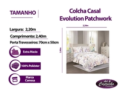 Colcha Casal 2.20x2.40 Evolution Patchwork - comprar online