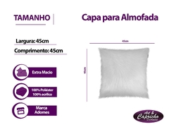 Capa para Almofada 45x45 Soft Max - comprar online