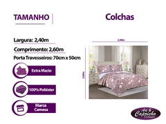 Colcha Queen 2.40x2.60 Evolution Patchwork - loja online