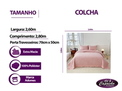 Kit Colcha Queen 2.40x2.60 Bordado Inglês na internet