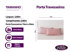 Kit Colcha Queen 2.40x2.60 Bordado Inglês - Art & Capricho  | Cama, mesa, banho, cortinas, tapetes e decorações em geral!