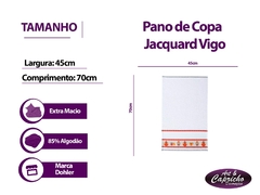 Pano de Copa 45x70 Jacquard Vigo - comprar online