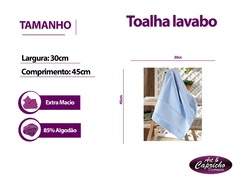 Toalha Lavabo 30x45 Bella - comprar online