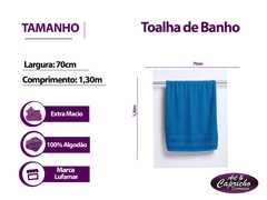 Toalha de Banho 70x1.30 Diana - loja online