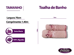 Toalha de Banho 70x1.40 Eden - loja online