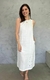 Vestido Linho Off White Midi Bordado Rechilieu na internet