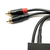 Y Insert cable. Mini Plug TRS ↔ 2 RCA (Cod: MINI2RCA) - buy online